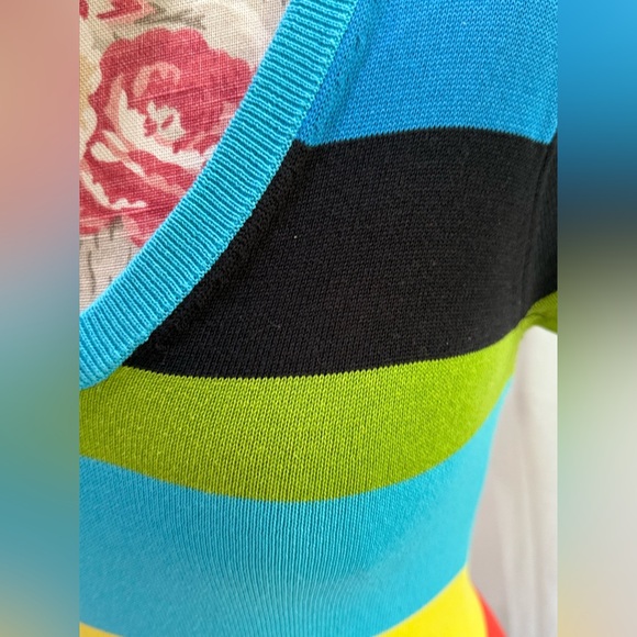 Trina Turk Multicolor Striped Color Block dress - Picture 6 of 7